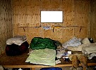 Crowded hut