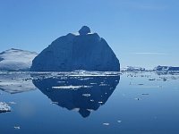 Floating iceberg