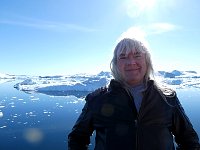 Me on Ilulissat boat tour