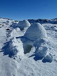 Row of igloos