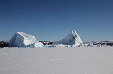 Icebergs in Sikuijuitsoq Fjord