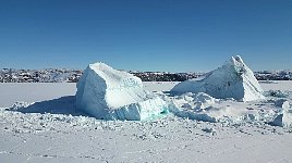 Icebergs in Sikuijuitsoq Fjord