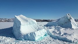 Icebergs in Sikuijuitsoq Fjord