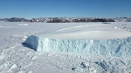 Icebergs in Sikuijuitsoq Fjord