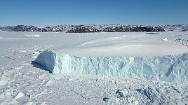 Icebergs in Sikuijuitsoq Fjord