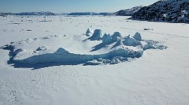 Icebergs in Sikuijuitsoq Fjord