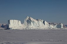 Iceberg near Qaanaaq on a sunny day