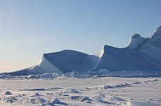 Iceberg near Qaanaaq on a sunny day