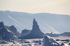 Iceberg near Qaanaaq on a sunny day