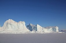 Iceberg near Qaanaaq on a sunny day