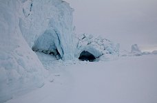 Iceberg with hole