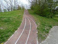 Whimsical running tracks