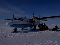 Twin Otter at Herschel Island