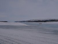 Closed ice road