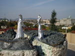 Budapest sculptures and castle