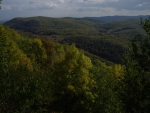 View from Szadvar ruin