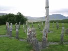 Wood figure circle in Akureyri