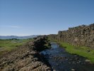 Rocks torn apart by intercontinental drift