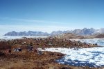 Small village in Greenland