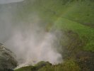 Rainbow at Gullfoss waterfall