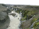 Group of waterfalls