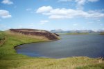 Pseudocrater at Myvatn lake