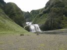 Systrafoss waterfall near Kirkjubaejarklaustur