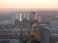 Battersea Power Station seen from London Eye