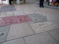 Grauman's Chinese Theatre handprints