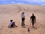 Ready for dune boarding