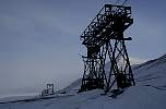 Coal cable car pillars