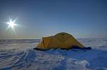 Tent near North Pole