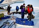 Antonov on the ice runway