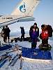 Antonov on the ice runway