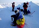 Short break on the ice