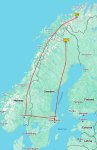 Flights from Alta to Kiruna