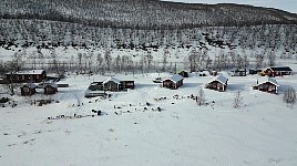 Cabins at Levajok