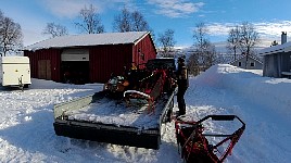 Packing up in Masjok