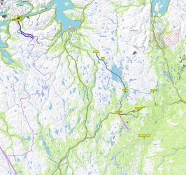 Overall trip map