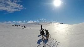 Sunny day in the mountains