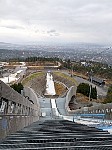 Holmenkollen ski jump top view