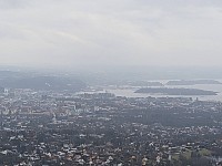 View from Holmenkollen ski jump tower