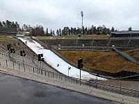 Holmenkollen ski jump spectator view