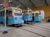 Exhibits at Oslo Transport Museum