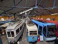 Exhibits at Oslo Transport Museum