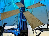 Power generator windmill on Fram