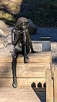Traditional human sculpture by Guy Buseyne