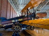 Air Yacht on museum display