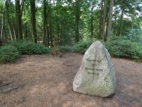 Hamburg Hasselbrack peak info stone