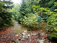 Marker at highest point in the Saarland